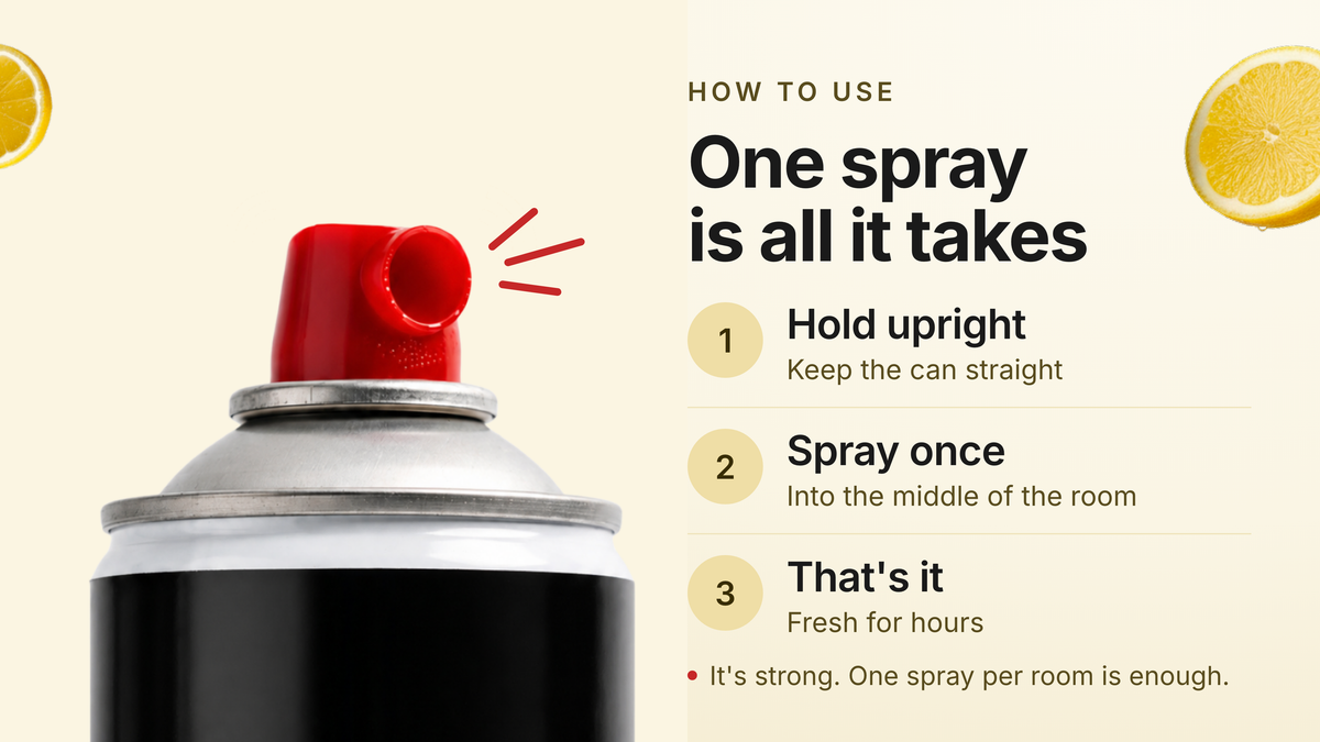 How to use Sprayo Black — Sprayo Black